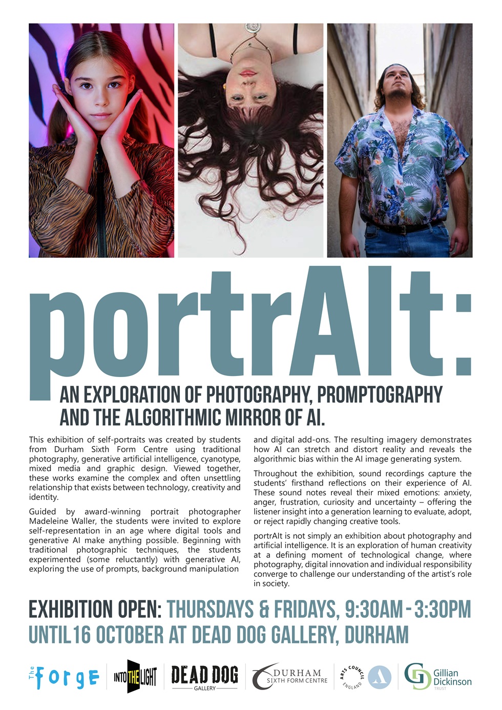 Durham Students Turn the Lens on Generative AI in New Exhibition 'portrAIt'